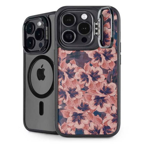 Dark Tapestry Floral iPhone 14 Pro Kickstand Case